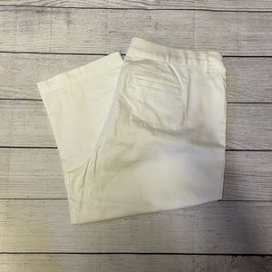 St. John’s bay white crop pants